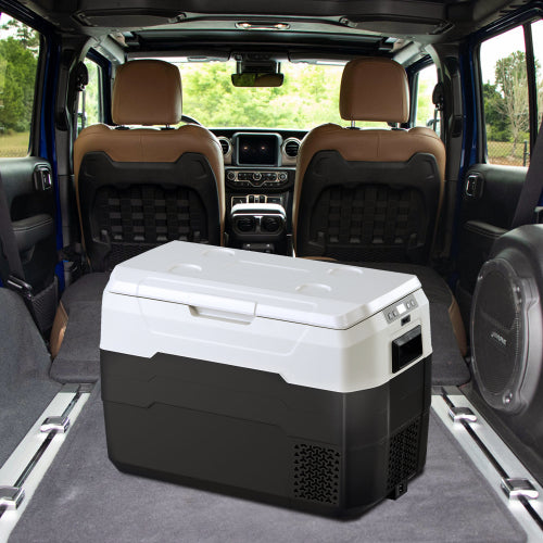 Portable Car Fridge Freezer Cooler with 12/24V DC