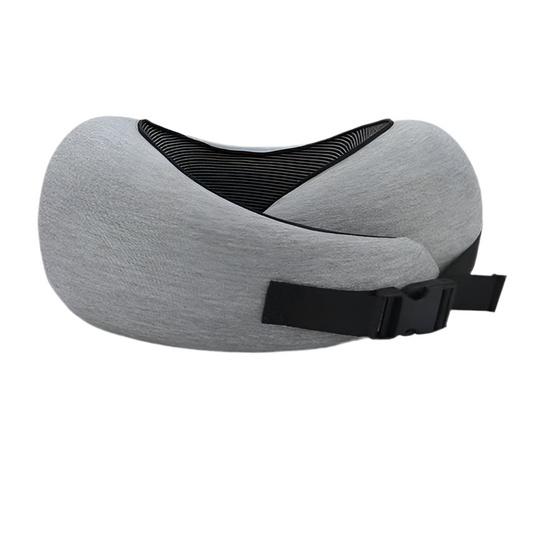 Soft Memory Foam Neck Pillow - Adjustable