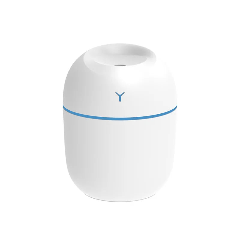 Portable Ultrasonic Humidifier, USB Aroma Essential Oil Diffuser LED